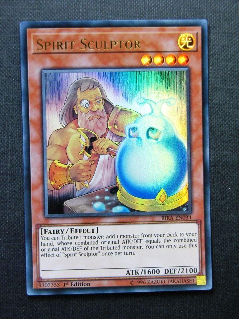 Spirit Sculptor RIRA Ultra Rare - 1st ed - Yugioh Cards #1HZ