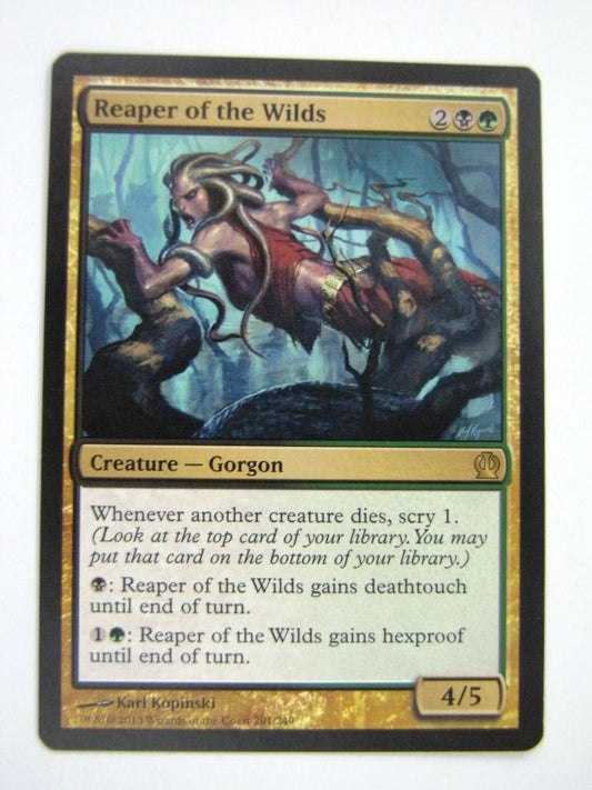 MTG Magic Played Cards: REAPER OF THE WILDS # 6J53