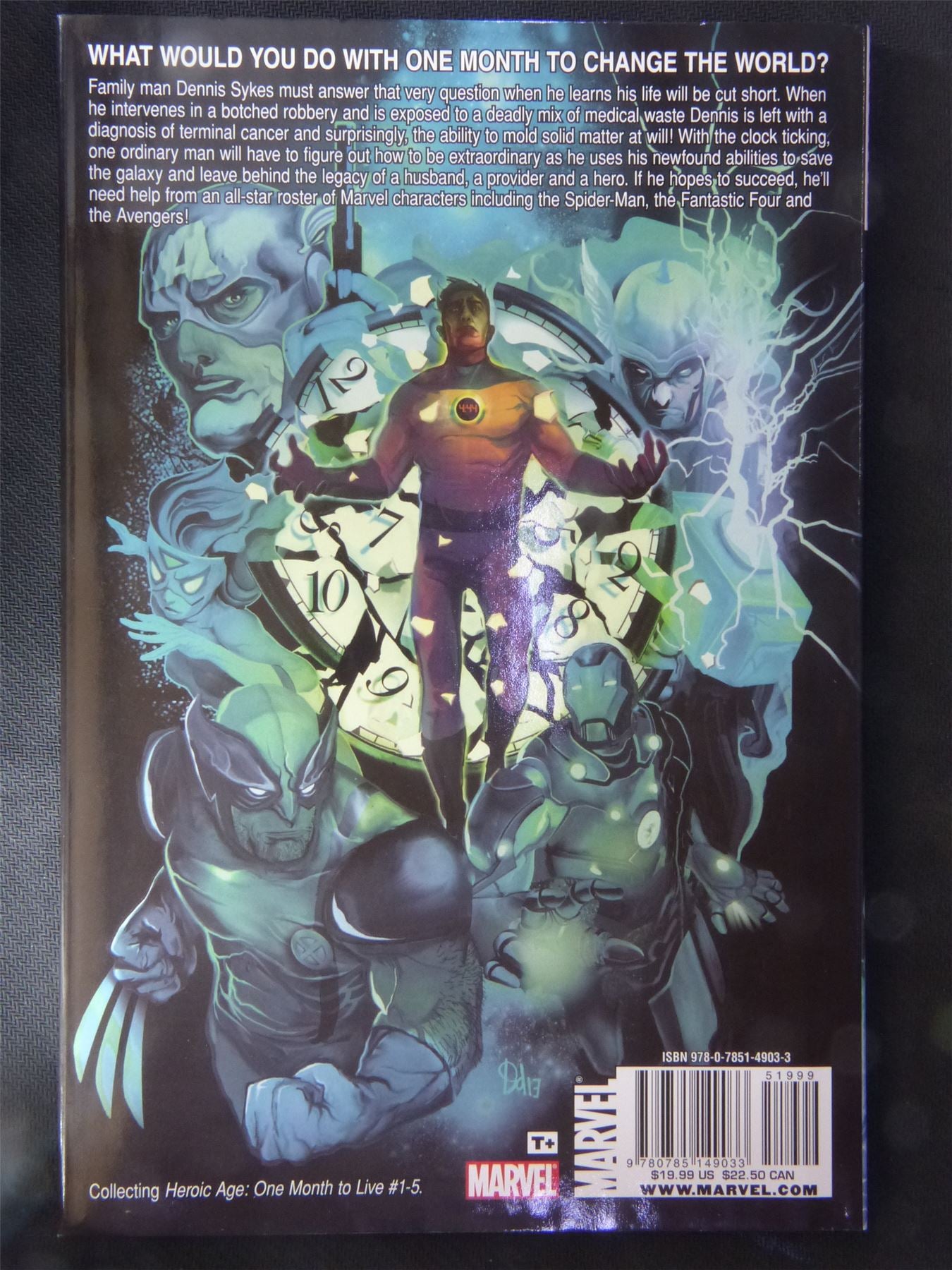 Used - One Month To Live - Marvel Graphic Hardback #7X