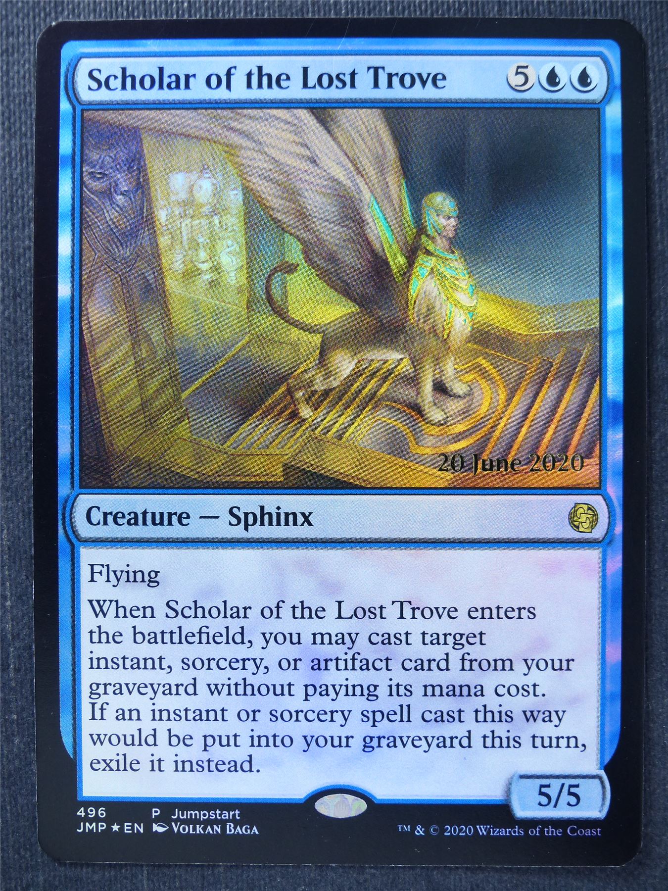 Scholar of the Lost Trove Promo Foil - Mtg Magic Card #SB