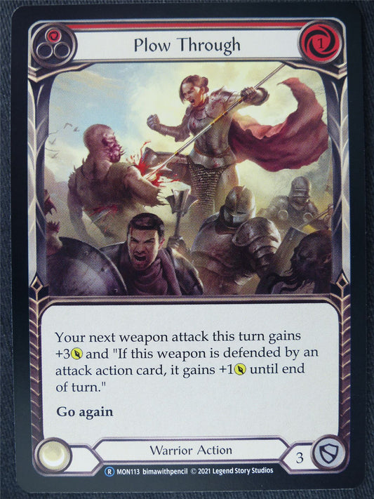 Glisten Red - Monarch Unlimited - Flesh and Blood Cards #H4