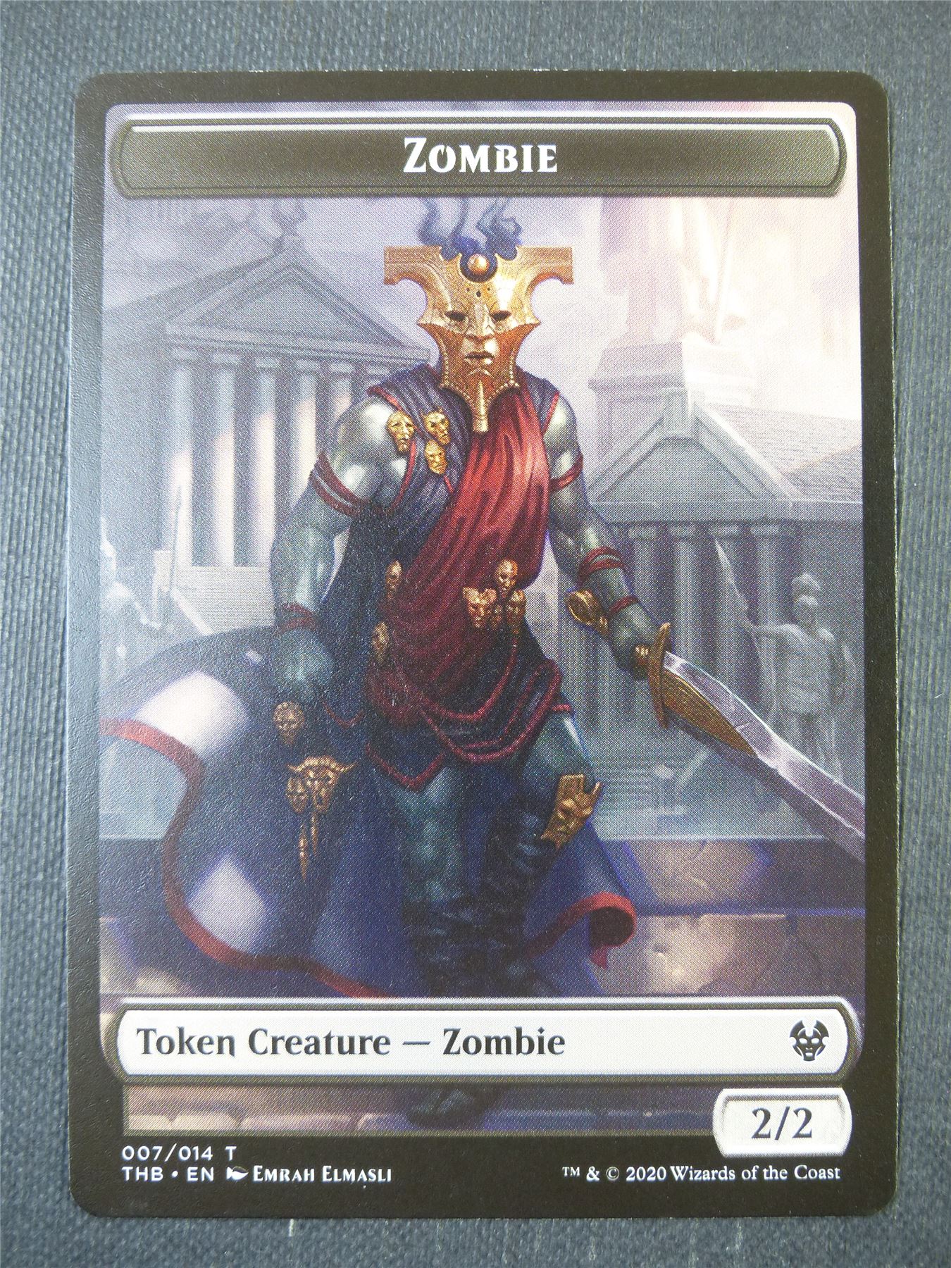 Zombie Token - Mtg Card #11F