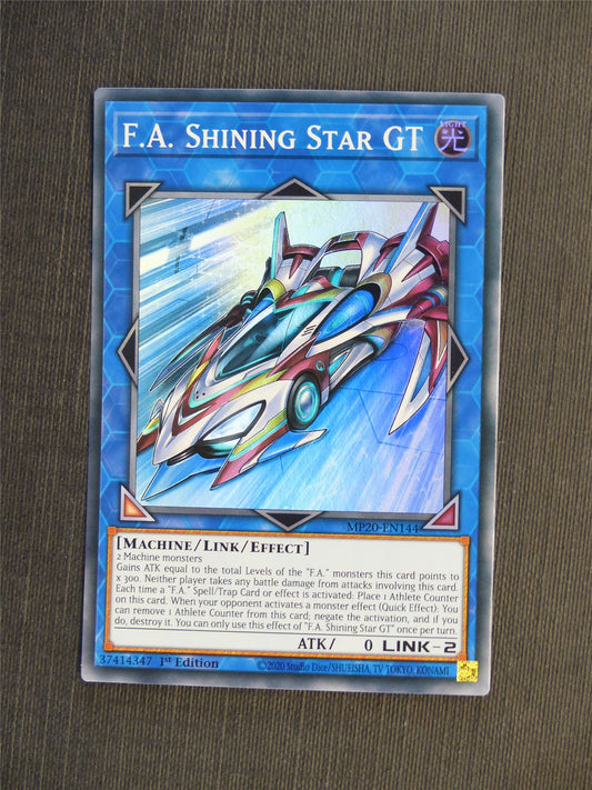 F.A. Shining Star GT MP20 Super Rare - 1st ed - Yugioh Cards #5HT