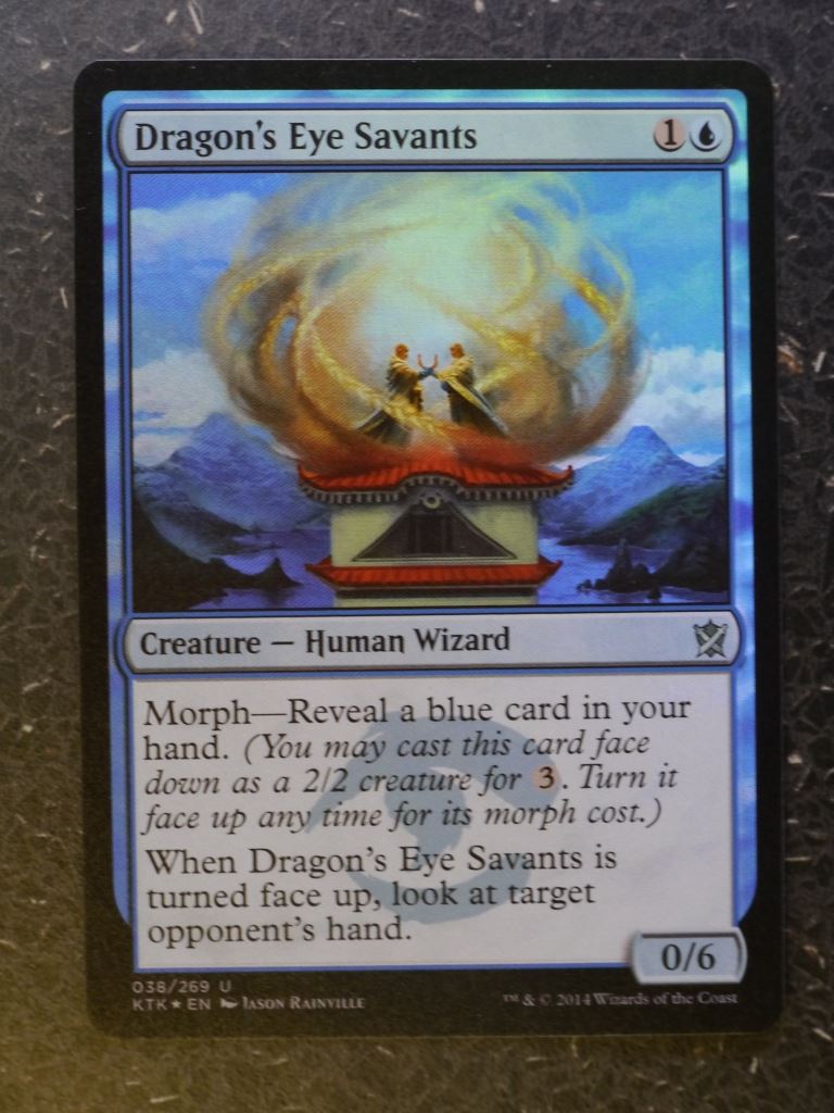 MTG Magic Cards: DRAGON'S EYE SAVANTS # 8A21