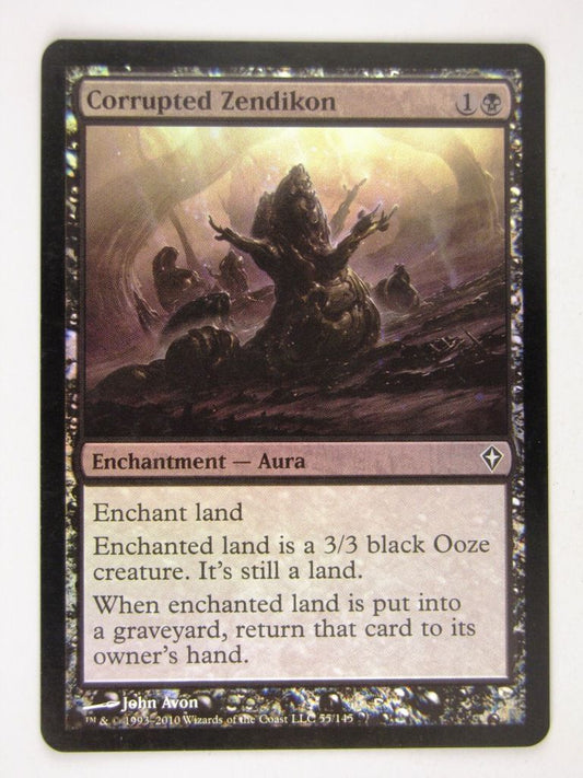 Mtg FOIL - CORRUPTED ZENDIKON - played
