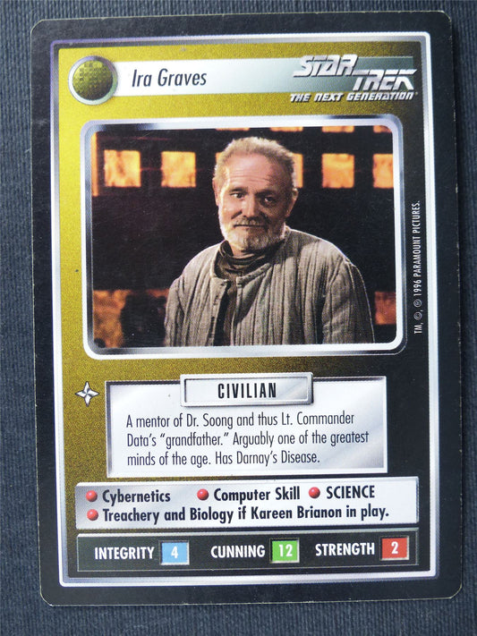 Ira Graves - NG - Star Trek Cards #TG