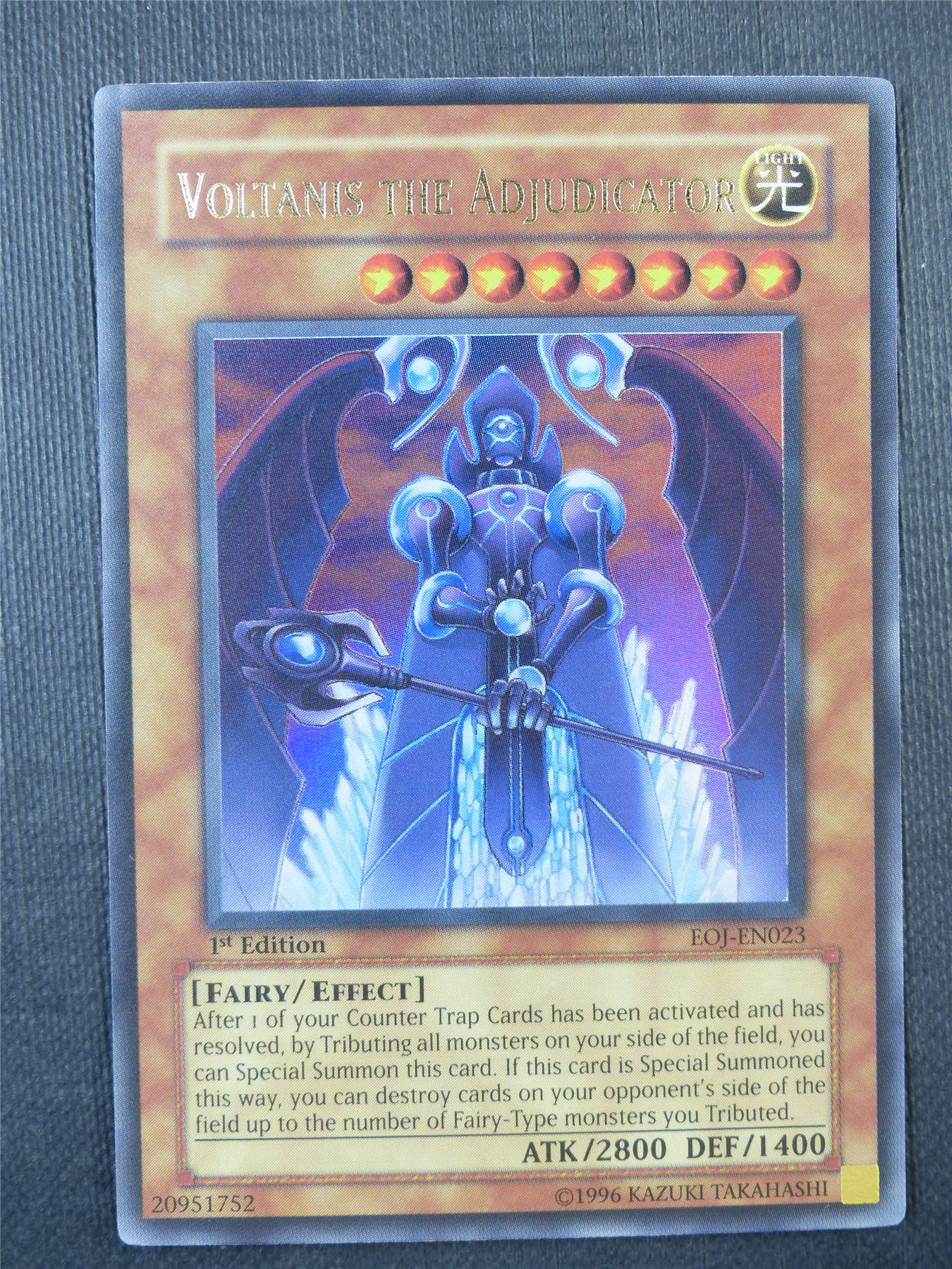 Voltanis the Adjudicator EOJ Ultra Rare - 1st ed - Yugioh Card #5MJ