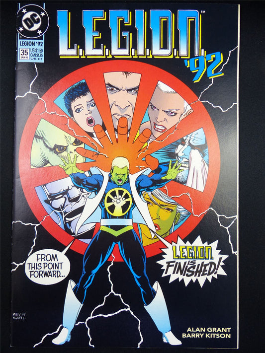 LEGION '92 #35 - DC Comic #35B