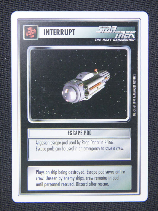 Interrupt Escape Pod - Star Trek Next Gen Card #4QZ