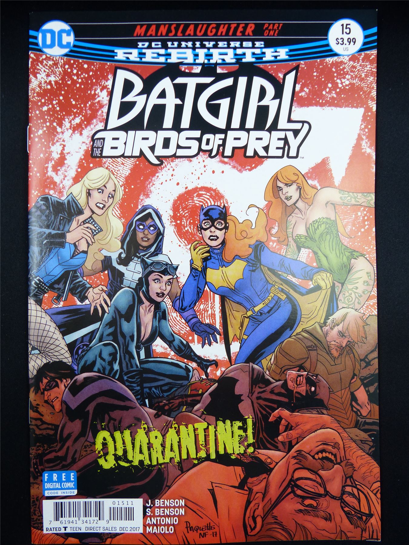 BATGIRL and the Birds of Prey #15 - DC Comics #AD