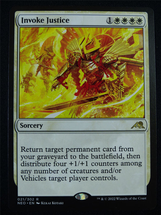 Invoke Justice - Mtg Card #LQ