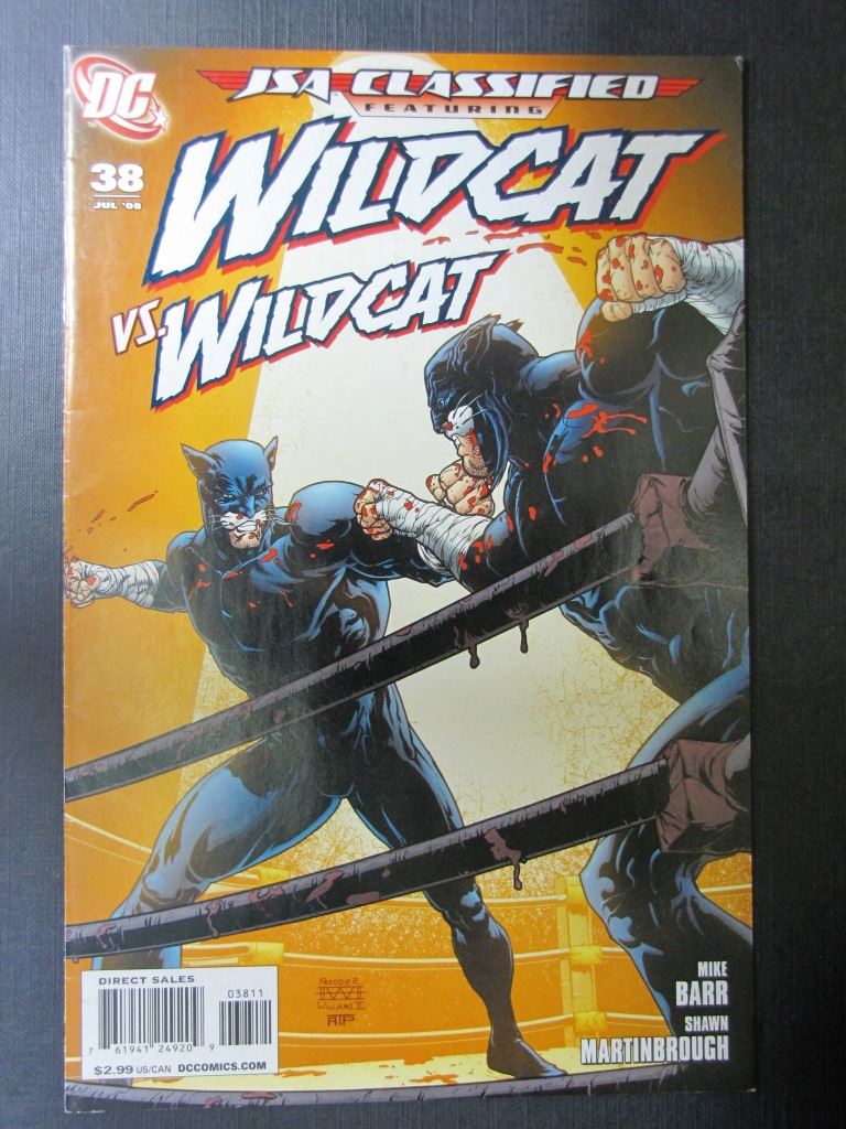 WILDCAT vs Wildcat #38 - DC Comics #12Y