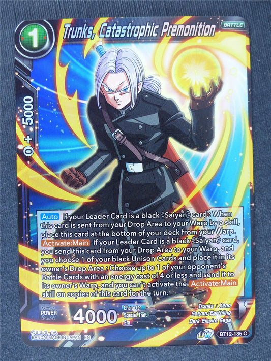 Trunks Catastrophic Premonition Foil #MG