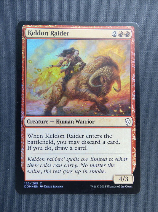 Keldon Raider Foil - Mtg Magic Cards #48Z