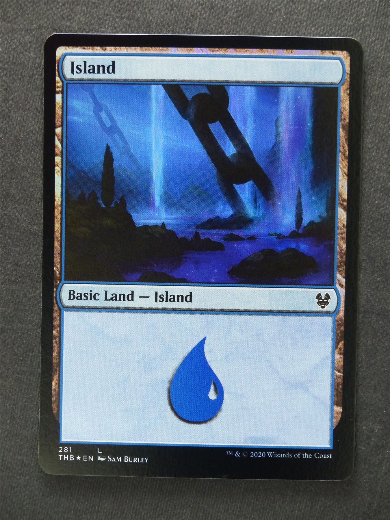 Island 281 Foil - Mtg Magic Cards #Y8