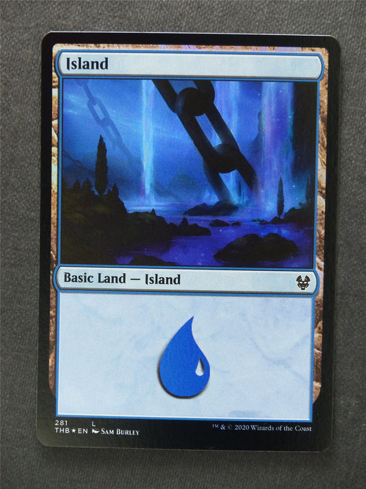 Island 281 Foil - Mtg Magic Cards #Y8