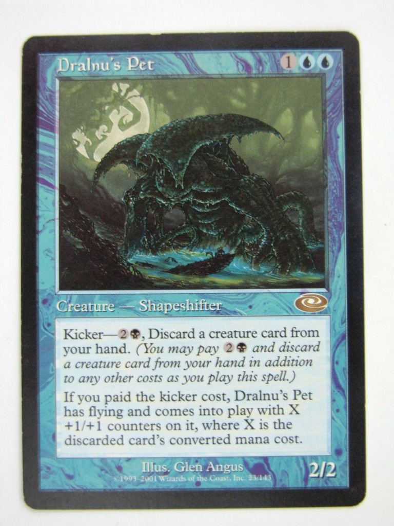 MTG Magic Cards: DRALNU'S PET # 8H63