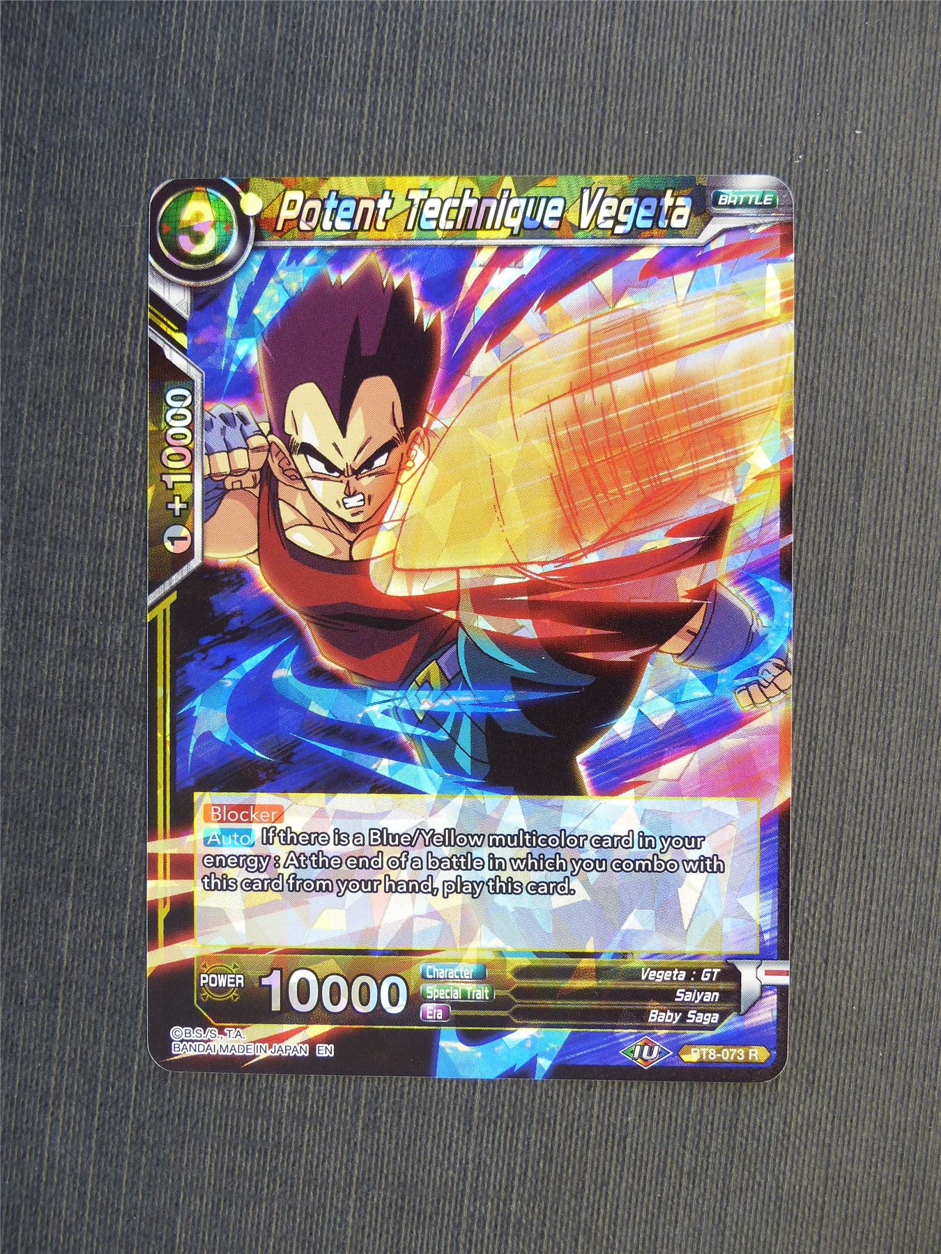 Potent Technique Vegeta - Dragon Ball Super Cards #5M8