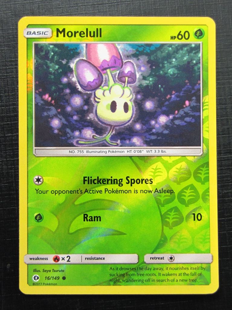 Pokemon Cards: MORELULL 16/149 REVERSE HOLO # 24J94