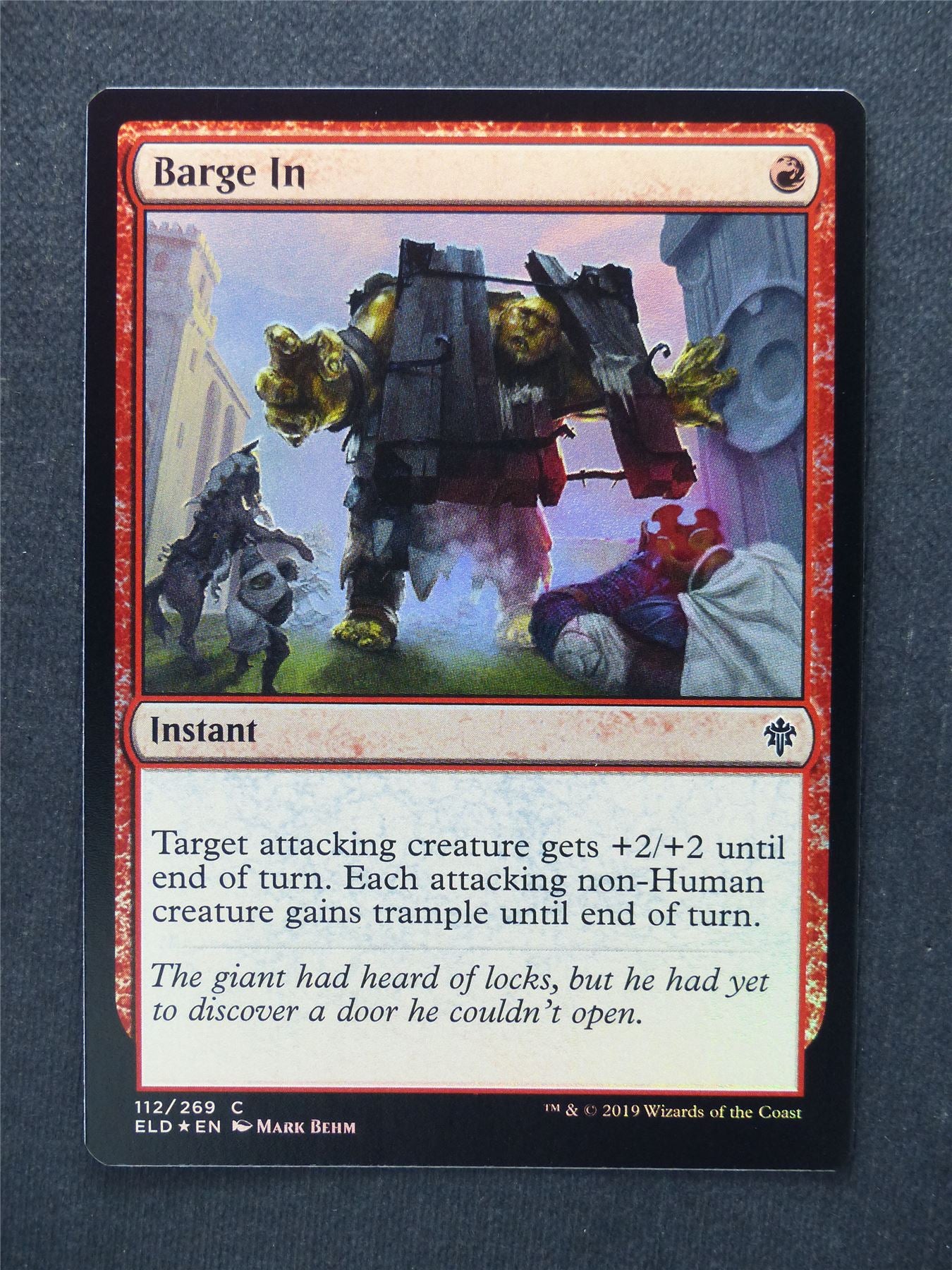 Barge In Foil - Mtg Magic Cards #QO