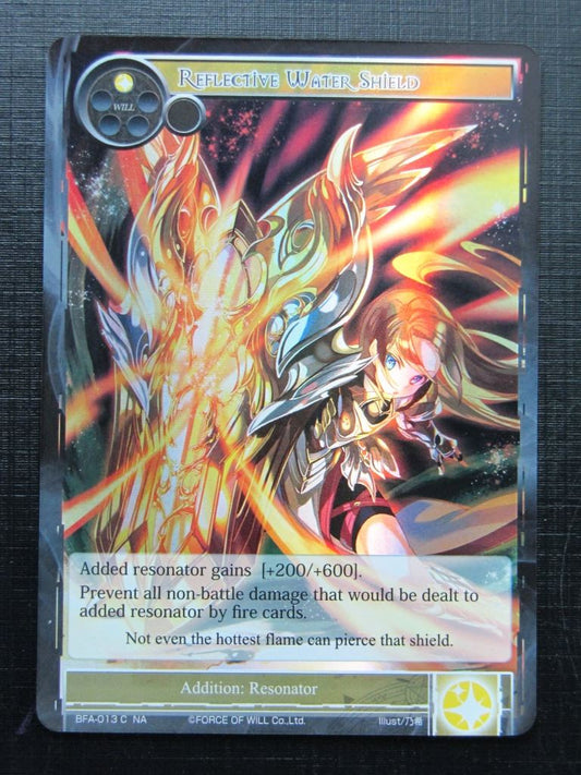 Force of Will Cards: REFLECTIVE WATER SHIELD C FOIL # 26G26