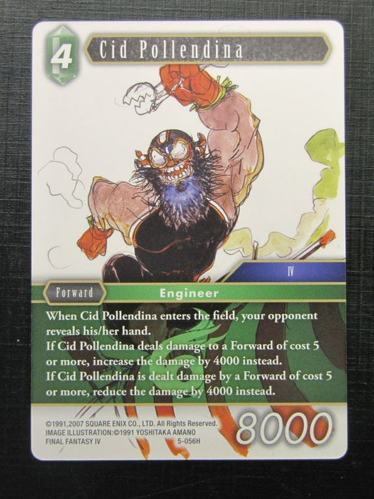 Cid Pollendina 5-056H - Final Fantasy Card # 11B95