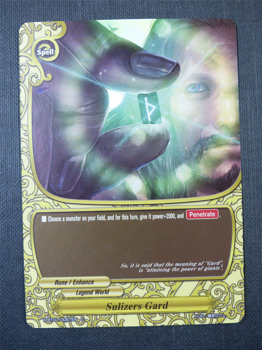 Sulizers Gard C Foil - Buddyfight Card #7E