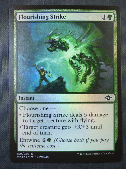 Flourishing Strike Foil - Mtg Card #98U