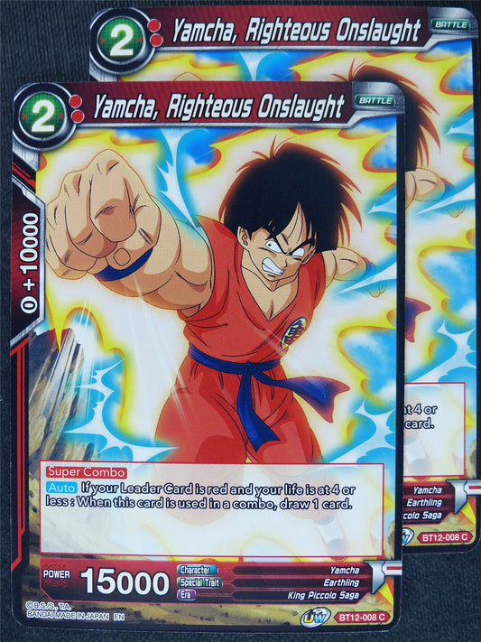 Yamcha Righteous Onslaught x2 #PZ