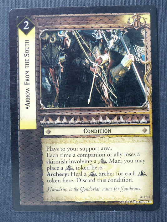 Arrow From The South 4 U 216 - LotR Cards #2TO