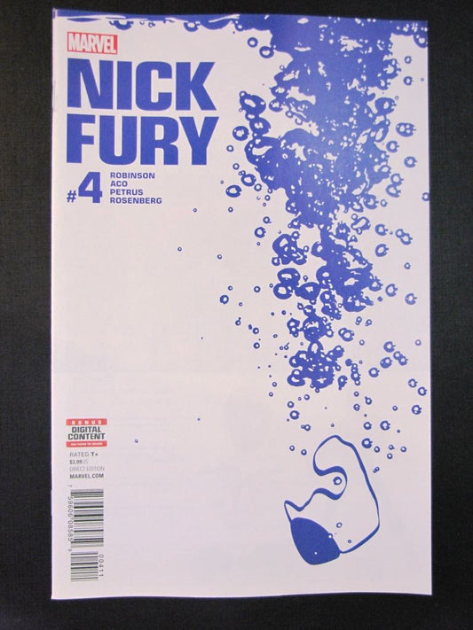 Marvel Comics: NICK FURY #4 SEPTEMBER 2017 # 2E5