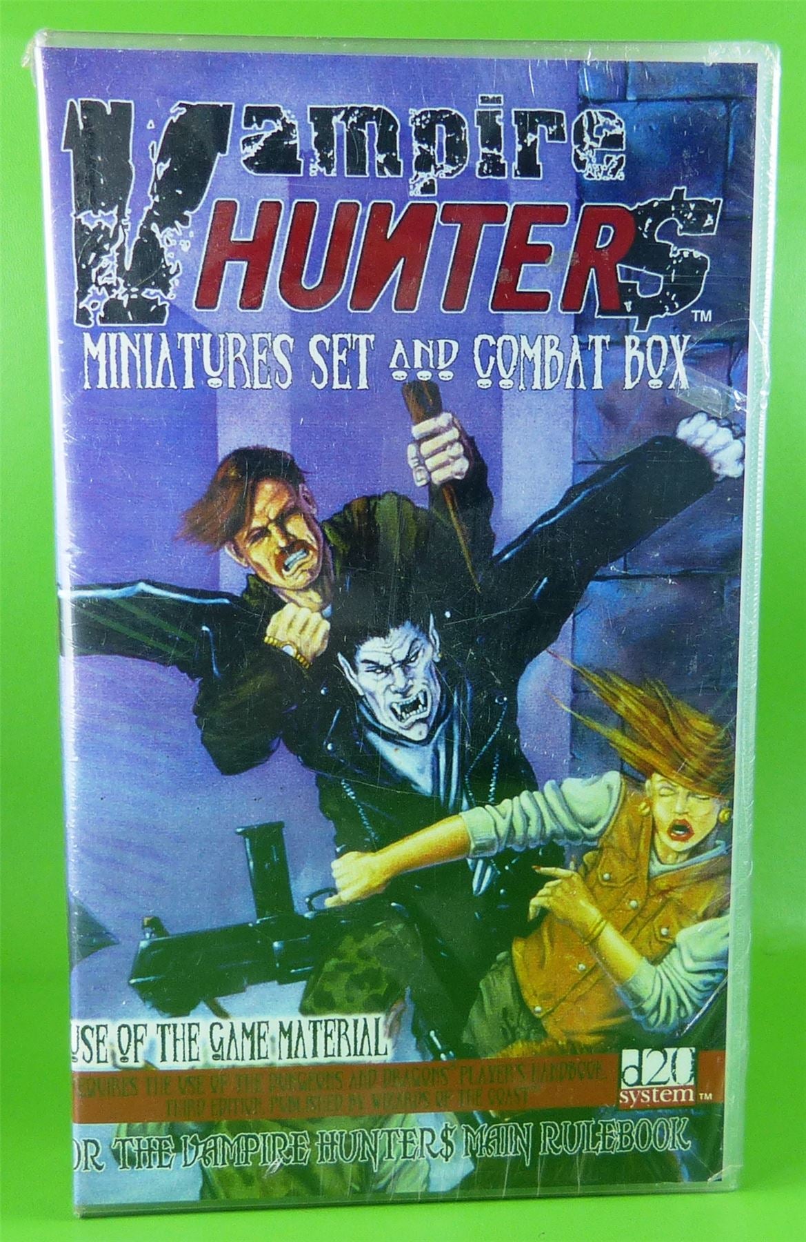 Vampire Hunters - Miniatures Set And Combat Box #7V