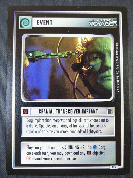 Cranial Transceiver Implant - Voyager - Star Trek Card #65Z