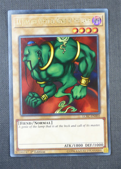 La Jinn Mystical Genie of the Lamp LCKC 1st Ed - Ultra Rare - Yugioh Card #7HM