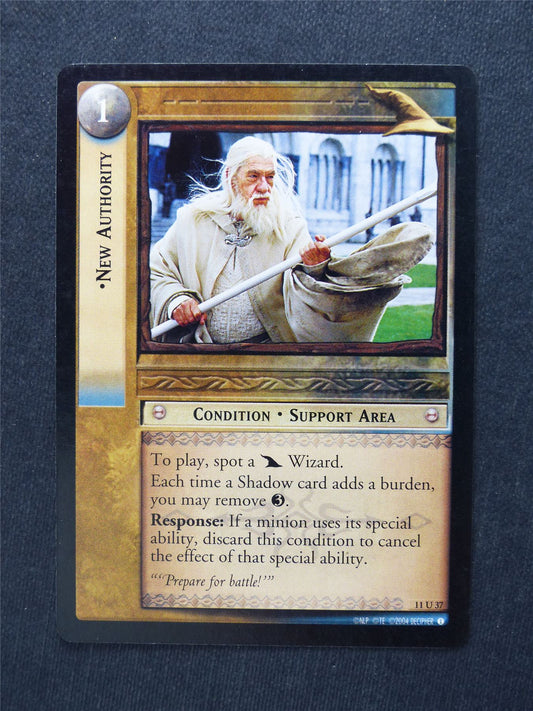 New Authority 11 u 37 - LotR Cards #12