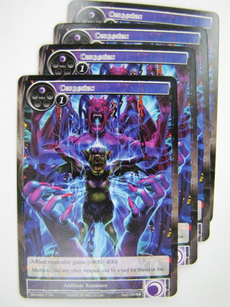 Force Of Will Cards: CORROSION x4 # 13C41