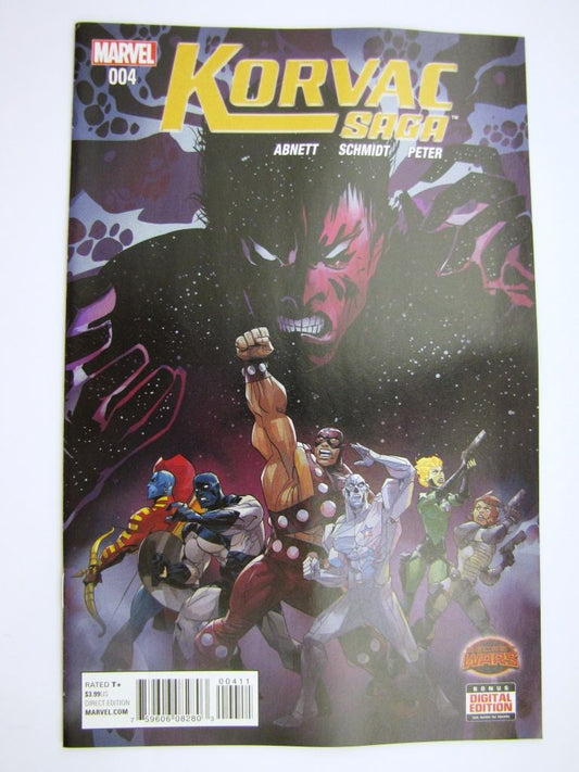 Marvel Comics: KORVAC SAGA #4 NOVEMBER 2015 # 36A16