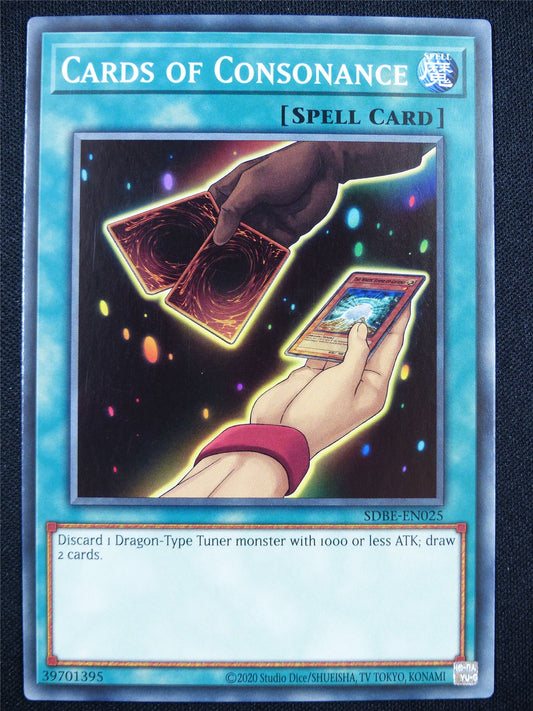 Cards of Consonance SDBE - Yugioh Card #3GW