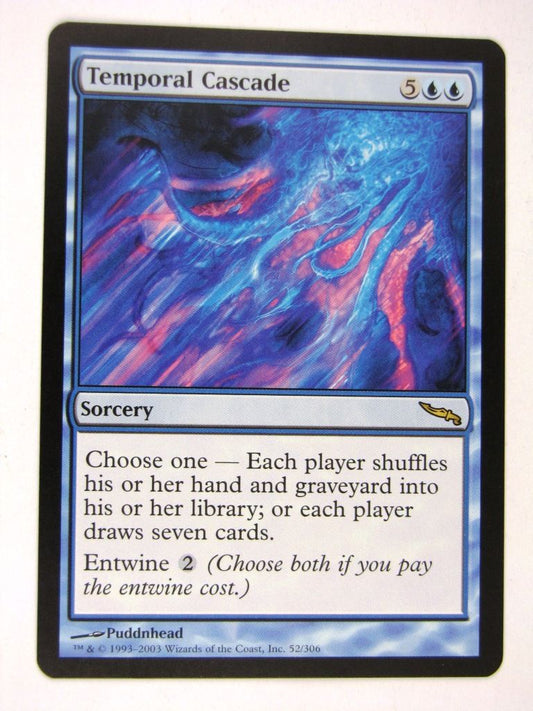 MTG Magic: the Gathering Cards: TEMPORAL CASCADE: MRD