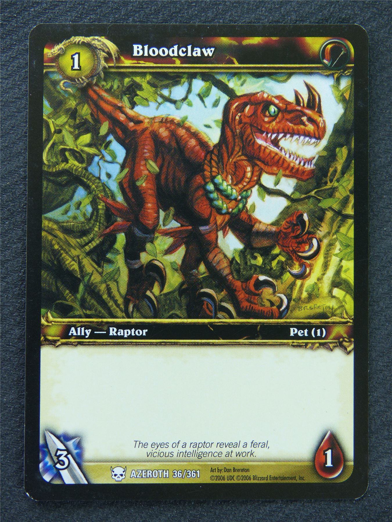 Bloodclaw - Common - World Of Warcraft #1CE