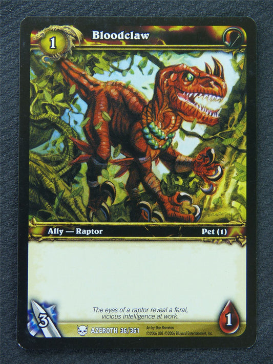 Bloodclaw - Common - World Of Warcraft #1CE