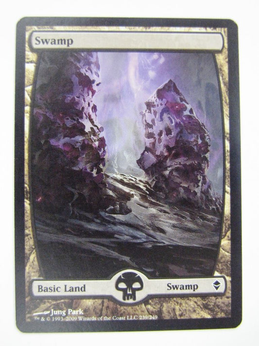 MTG Magic Cards: FULLART SWAMP: Zendikar # 4J8