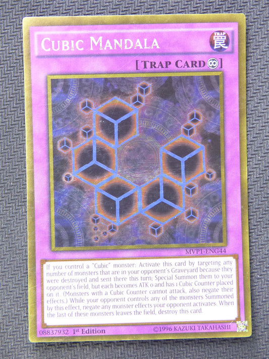 Cubic Mandala MVP1 Gold - Ultra Rare - Yugioh Card #5JK