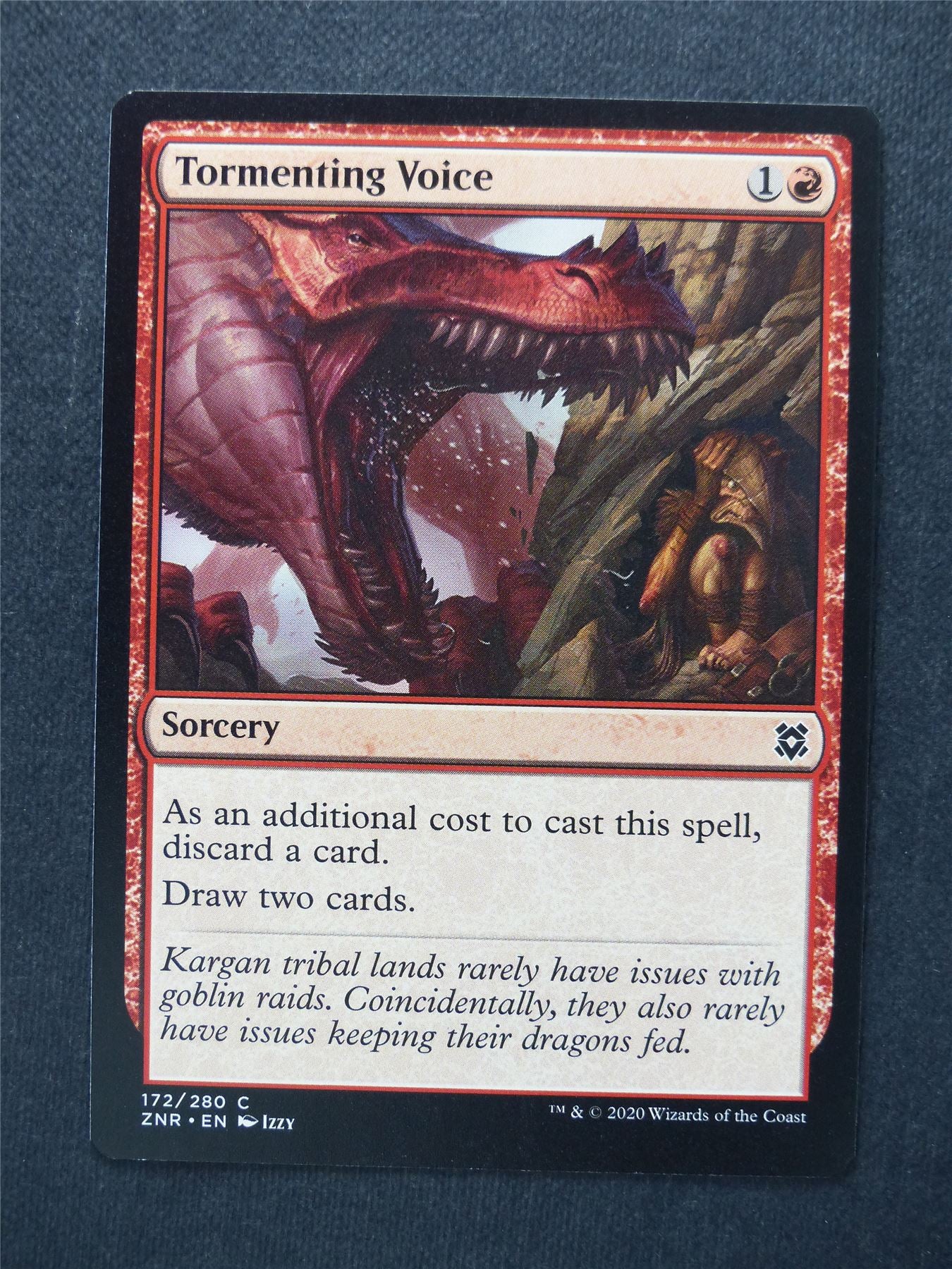 Tormenting Voice - Mtg Magic Cards #V5