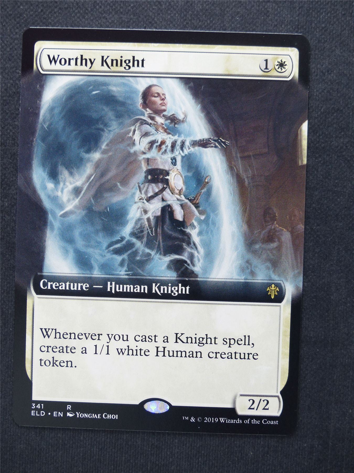 Worthy Knight Showcase - Mtg Magic Cards #8A