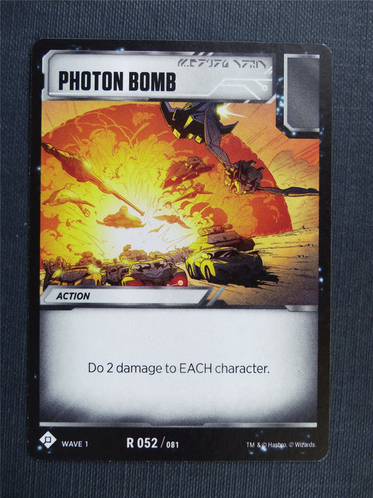 Photon Bomb R 052/081 - Transformers Cards #24F