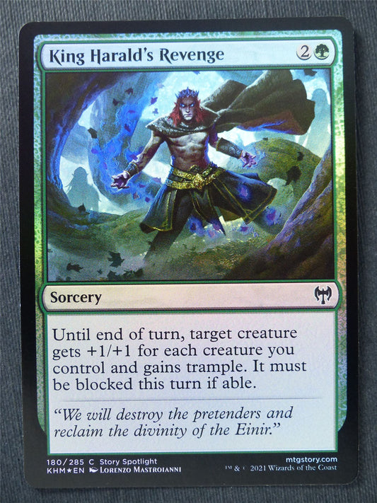 King Harald's Revenge Foil - Mtg Magic Cards #Z9