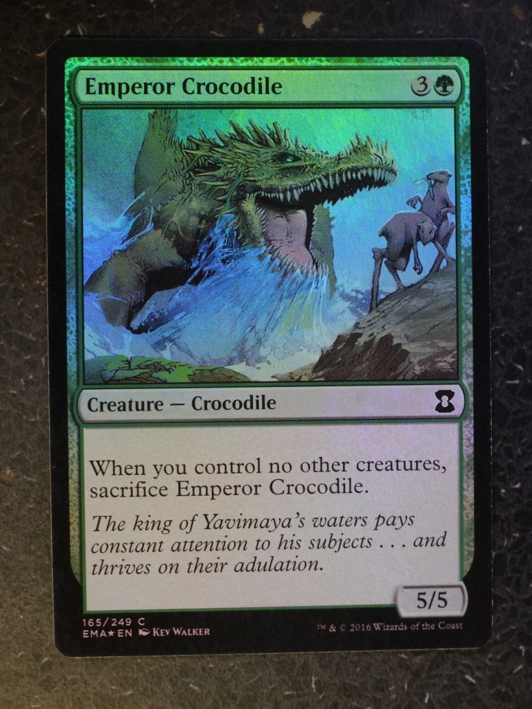 MTG Cards: EMPORER CROCODILE FOIL # 9H10