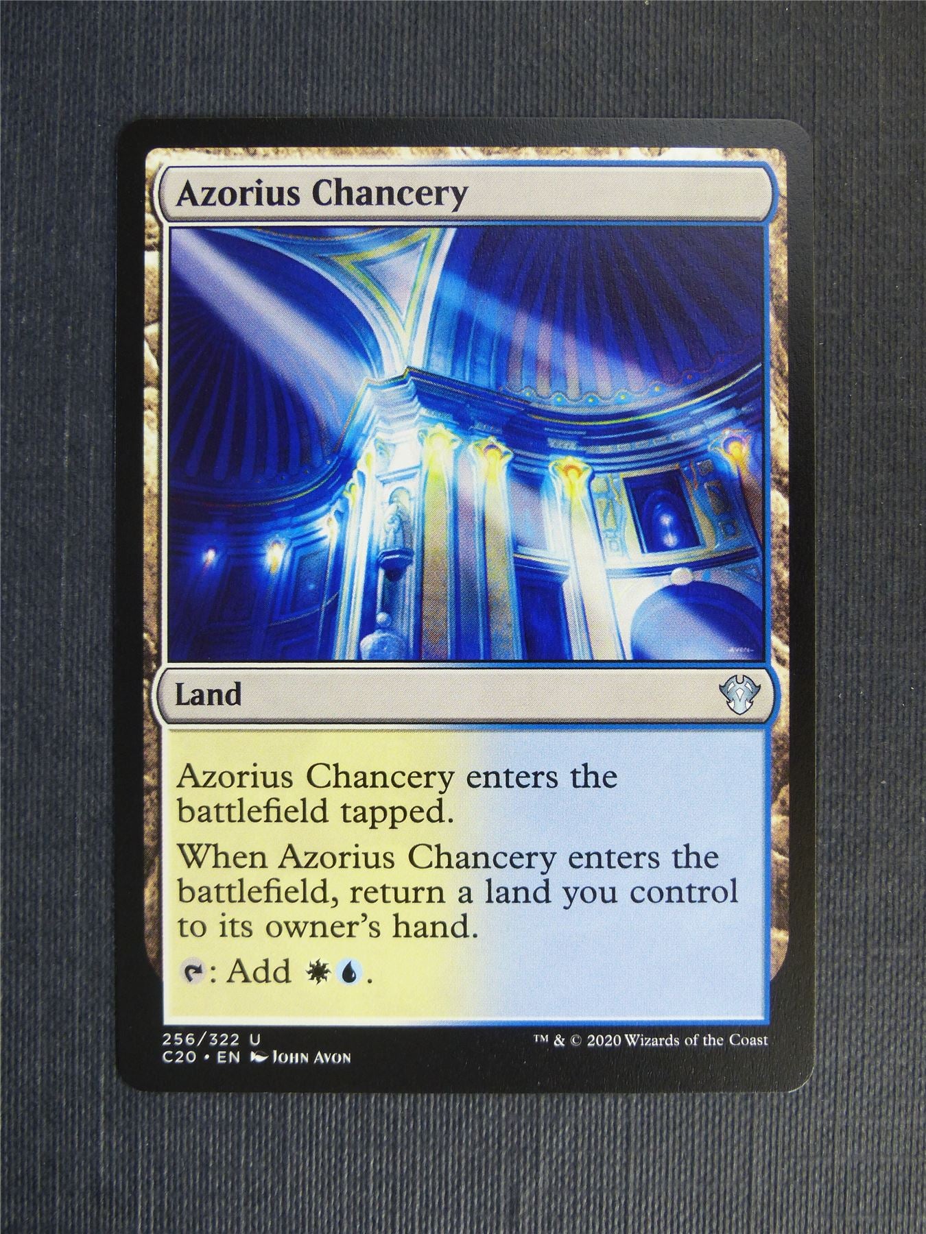 Azorious Chancery - C20 - Mtg Card