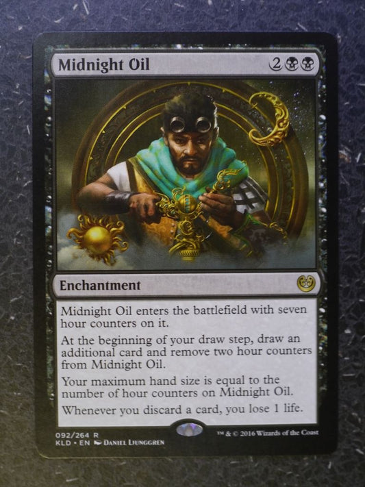 MTG Magic Cards: MIDNIGHT OIL # 7H74